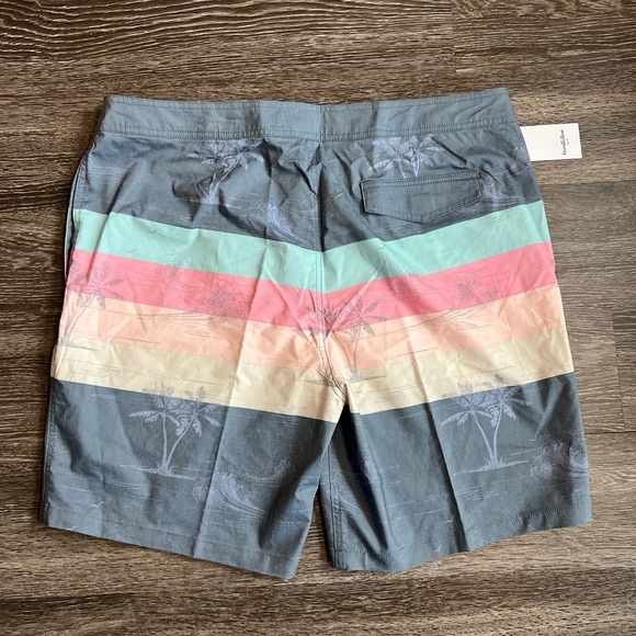 NWT - Goodfellow & Co‎ - 8.5" Overlay Island Board Shorts - Picture 4 of 7